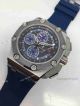 Copy Swiss Audemars Piguet Watch Blue Dial Rubber  (3)_th.jpg